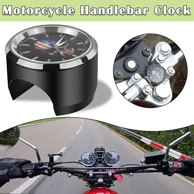 $29.99 • Buy Motorcycle Handlebar Clock Skull Fit For Suzuki Boulevard S40 C50T C90T