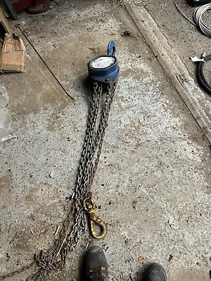 Liftin Gear  2000KG HOIST & CHAIN  Block And Tackle 3M 2 Tonne • £65