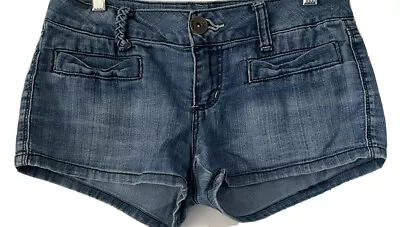 FREESTYLE REVOLUTION. Womens Denim Booty Shorts  Size Junior 3 • $12