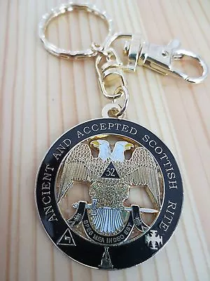 Masonic Key Chain K03 Mason Freemason ANCIENT AND ACCEPTED SCOTTISH RITE • $5.99