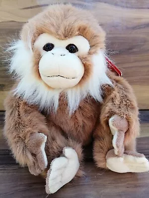 £9.99 • Buy Keel Toys Soft Toy, Barbary Macaque Teddy, Monkey Plush With Original Tags 
