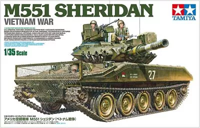 Tamiya 1/35 Military Miniature No.365 U.S. AIRBORNE TANK M551 SHERIDAN JAPAN81 • $66.15