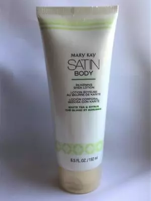 Mary Kay Satin Body SILKENING SHEA LOTION White Tea & Citrus SEALED Full Size • $14.75