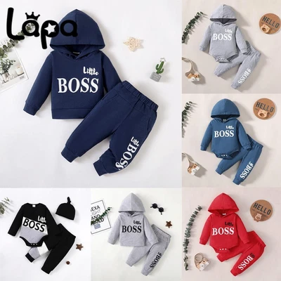 £10.19 • Buy Newborn Baby Boy Girl 2Pcs Set Clothes Long Sleeve Romper Tops Pants Outfits Set