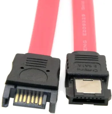 CY PS3 Hard Disk SATA 7Pin Male To ESATA 7Pin Female Extender Extension Cable... • $17.84