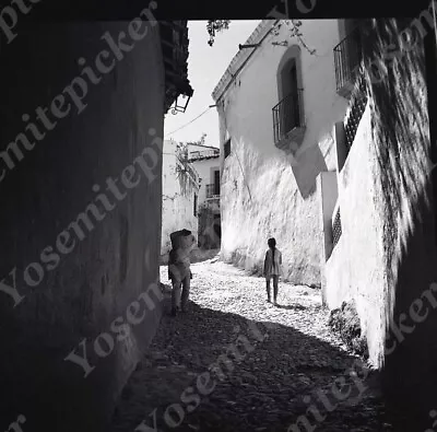 A18  Original Negative 1974 Mexico Taxco Alley Street Scene 989a • $9.25