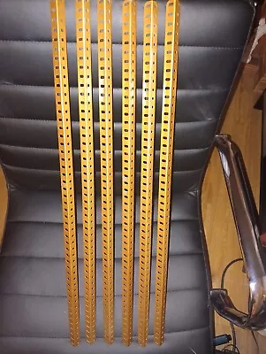 6 X #7  Meccano(compatible/special Order?)24.5 Angle Girder(finished To Gold • £6