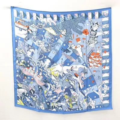 Mint HERMES Scarf Authentic Carre 70 Epic Detail L'Epopee D'Vintage Silk 22-8326 • $578.94