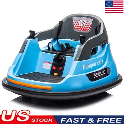 12V Kids Ride On Bumper Car Toys Age 1.5-5 360° Spinning Electric Vehicle W/ RC • $149.99