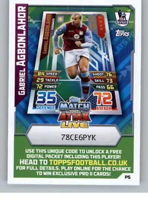 2015-16 Topps Match Attax English Premier League EPL Pick From List INSERTS • $2.99