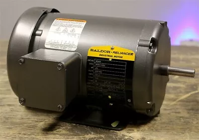 Baldor Reliance M3455 .25HP 1140 RPM Three Phase Industrial Motor New • $329.29