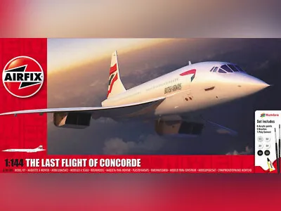 £36.58 • Buy Concorde British Airways Dernier Vol Kit Complet - 1/144 - AIRFIX A50189