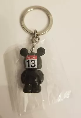 New Disney Vinylmation MICKEY MOUSE FRIDAY THE 13TH Keychain • $7.50