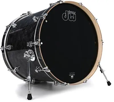 DW Performance Series Bass Drum - 18  X 22  Black Diamond FinishPly • $1067