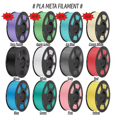 【BUY 6 GET 4 FREEADD 10】SUNLU PLA Meta Filament 1KG/2.2LBS Fit Of 3D Printer  • $24.26