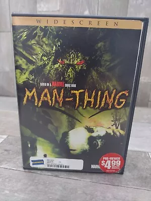 MAN-THING (2005) [DVD] Rare Out-Of-Print (OOP) Marvel Title Blockbuster  • $9.43