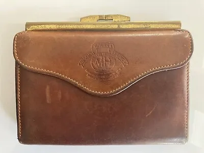 Vintage Ghurka Marley Hodgson Brown French Coin Wallet • $47.99