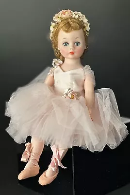 Vintage 1950’s Madame Alexander Cissette Ballerina 9” Doll Original Box • $228.65