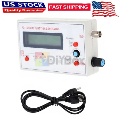 DDS Function Signal Generator Module 1HZ-500KHz Sine +Square Wave +Case FG-100 • $22.97