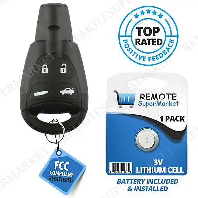 Replacement For Saab 2003-2009 9-3 9.3 2003-2007 9-5 9.5 Remote Car Key Fob • $17.95