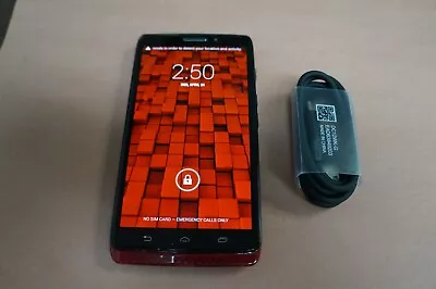 Motorola Droid ULTRA - 16GB XT1080 Red (Verizon) FREE BUNDLE & SHIP • $14.99