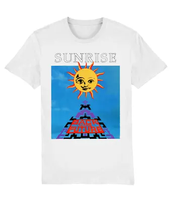 Sunrise & Back To The Future Acid House 1989 Rave Flyer T Shirt Longwick • £21.99