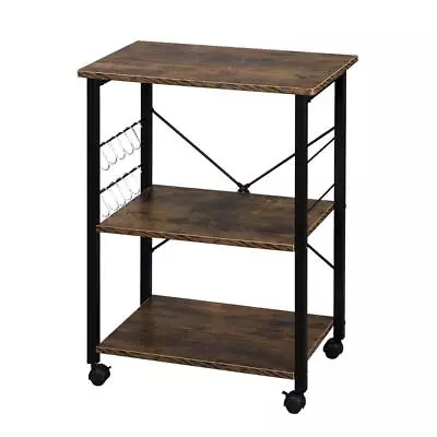 35  24  Home Microwave Storage Kitchen Baker's Rack Utility Shelf Colors 2 Model • $48.99