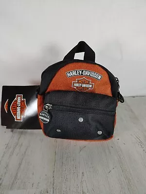 Harley-Davidson Mini Me Detachable Backpack  Orange & Black  • $11.95