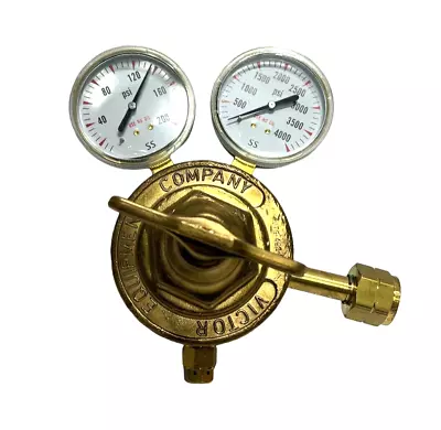 Victor Equipment  Vts 452 D Brass Regulator Pressure Gauge 3000 Psig 476 3380018 • $113.09