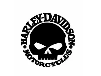 $12.59 • Buy Skull Fits Harley Davidson Vinyl Decal - Willie G Willy G Premium Vinyl Decal=