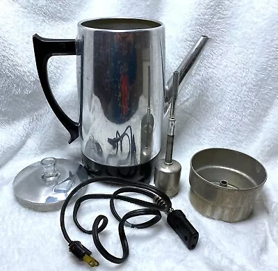 Percolator WEST BEND 9 Cup Automatic Coffee Maker Wisconsin USA Complete Vtg • $24.99