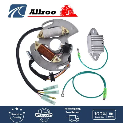 Stator & Regulator For Yamaha Blaster 200 YFS200 1997 1998 1999 2000-2002 ATV • $29.39