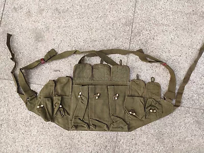 Especial Vietnam War Era Chinese Army Type 56 Marked Chest Rig Ammo Pouch • $21.99