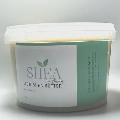 100% UNREFINED Raw ORGANIC Ghana Shea Butter 500g • £9.99