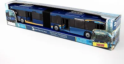 Daron MTA New York City Bus 16  Articulated Bus RT8571 Toy Blue • $29.98