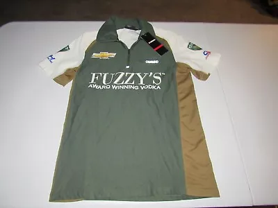 Ed Carpenter #20 Indy 500 Men's Fuzzy Vodka 1/4 Zip Racing Crew Shirt Size S NWT • $6.99