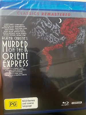 Murder On The Orient Express NEW/sealed BLU RAY (1974 Mystery Movie) • $13.95