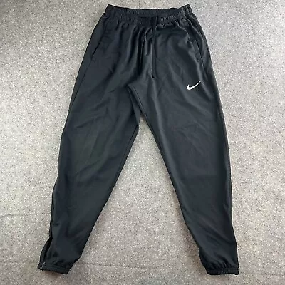 Nike Dri-Fit Challenger Stretch Woven Run Pants Size Small DD4894 010 Black • $39.99