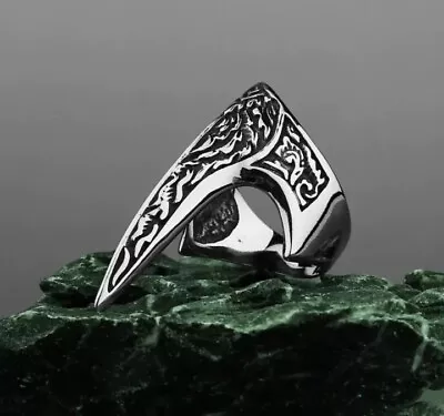 Mens Thumb Ring Viking Ring Turkish Ottoman Archer Ring Adjustable Open Ring • $7.32