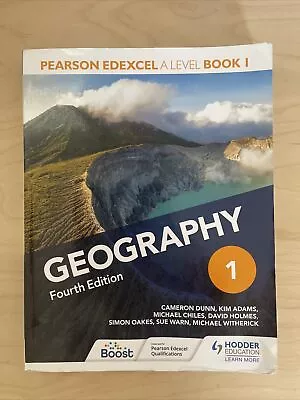 Pearson Edexcel A Level Geography Book 1 Fourth Edition By David Holmes Sue... • £10