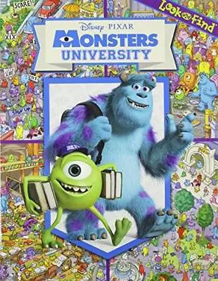 Disney Pixar: Monsters University: Look And Find - Hardcover - GOOD • $4.65