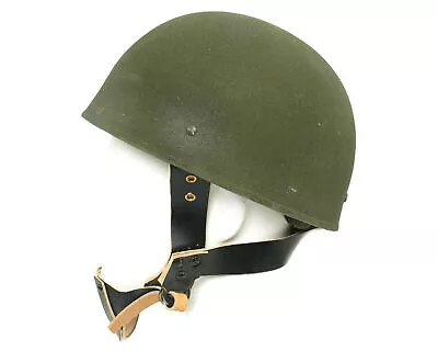 British WWII MKI Paratrooper Helmet With Leather Chinstrap • $235.50