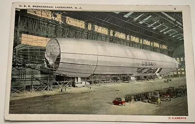 Shenandoah Airship Blimp Zeppelin Lakehurst 2 Postcards • $15