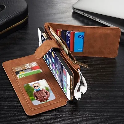 $20.89 • Buy For Apple IPhone X 8 7 6s 6 Plus Case Luxury Magnetic Leather Wallet Card Cover