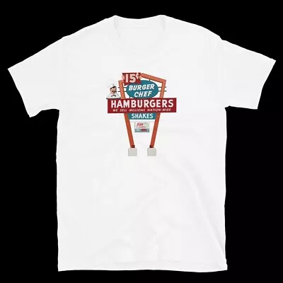 Burger Chef Humbergers Vintage Tee Shirt Short-Sleeve Unisex T-Shirt • $22.99