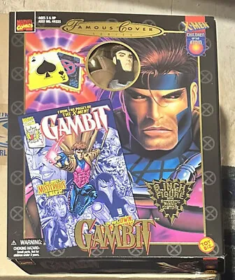 MARVEL COMICS FAMOUS COVERS | GAMBIT 8  TOY BIZ 1999 | Factory Sealed  • $40