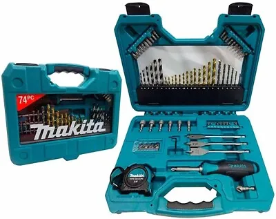 Makita P-90336 Pro Power Drill Accessory Set 74 Piece • £24.95