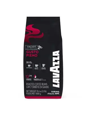 Lavazza Gusto Pieno 1Kg Coffee Beans (1 Pack Of 1Kg) • £14.99