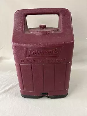 Coleman Propane Lantern Burgundy Maroon  Storage Case For Models 5151 5152 5154A • $12.99