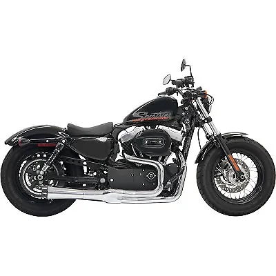Bassani Chrome Road Rage II Mega Power 2-into-1 Exhaust System 04-13 Sportster • $969.95